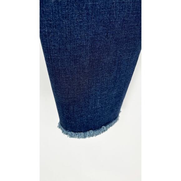 NYDJ Marilyn Ankle Embroidered Denim Jeans Lotus Gardens Womens 24W Petite New - Picture 9 of 15